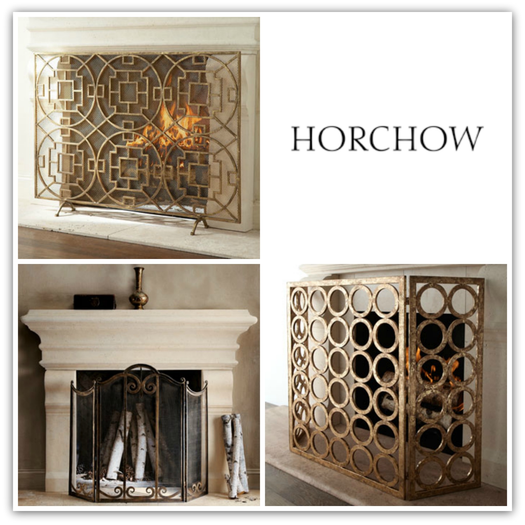 Beautiful fireplaces are made more stunning with screens that add a touch of elegance to any hearth and are also important for safety. See our favorites.