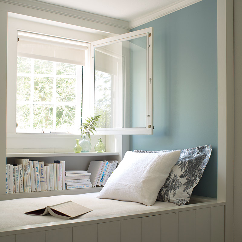 Courtesy of Benjamin Moore Petite Studio Spaces - Incorporate Nooks