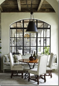 black lamp shade