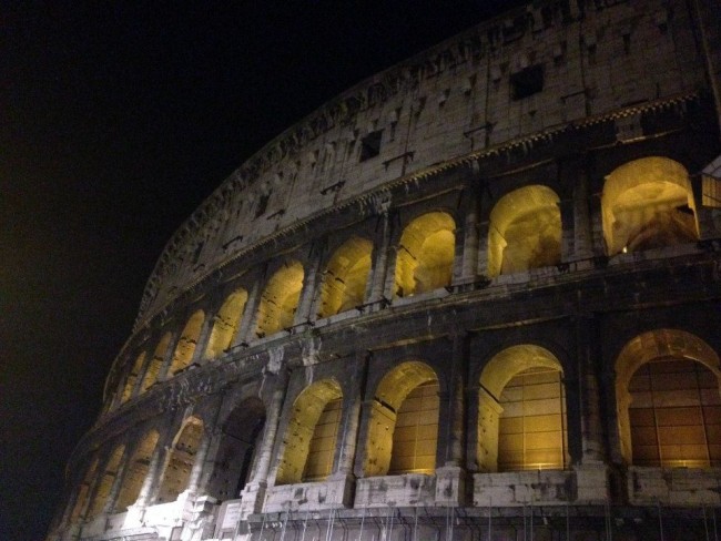 Colosseum night