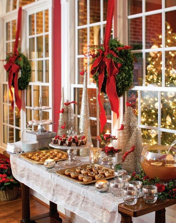 Christmas Dessert Table