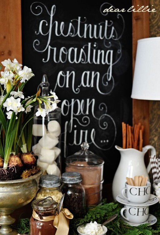 HOT CHOCOLATE BAR - DEAR LILLIE