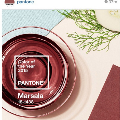How To Mix It Up with MARSALA  Pantones 2015 Color Of The Year