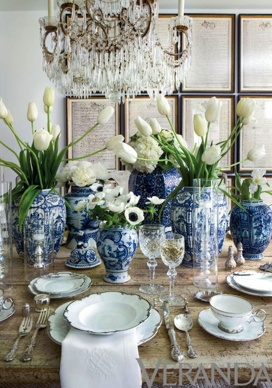 Decorating With Blue & White - A Spring Favorite! | Hadley ...