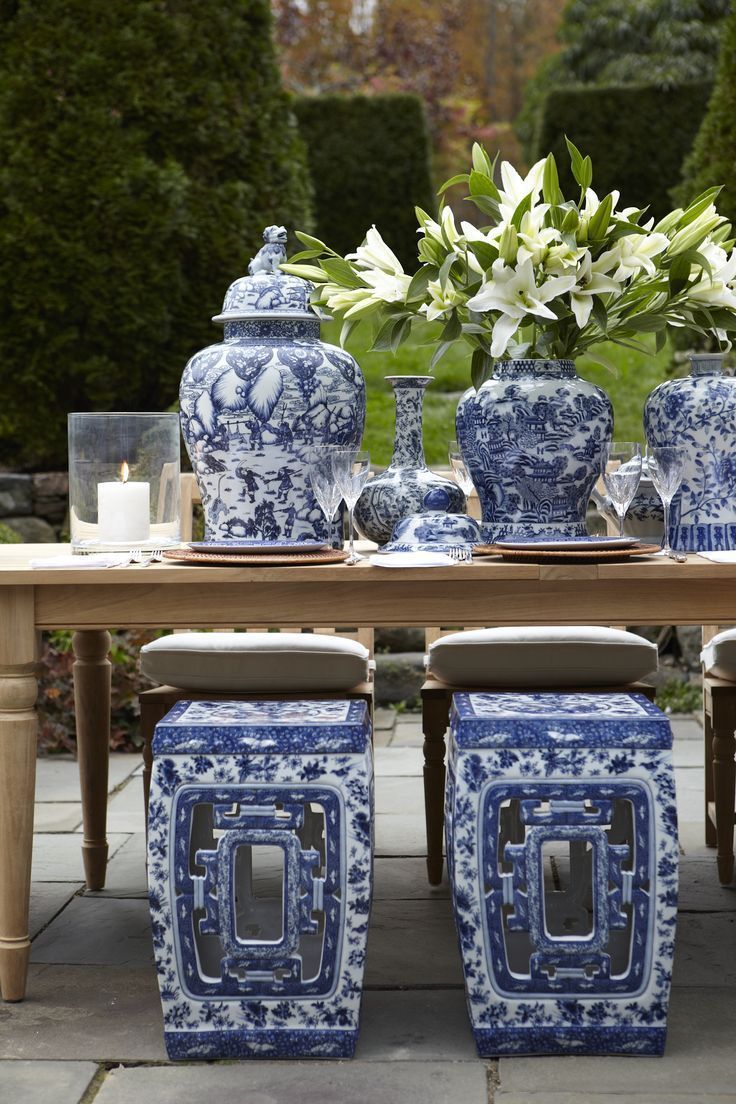 Decorating With Blue and White A Perennial Spring Favorite! Hadley