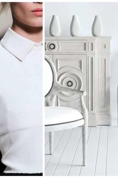 Luxury Interiors: The Classic White Shirt Paired With Shades Of White