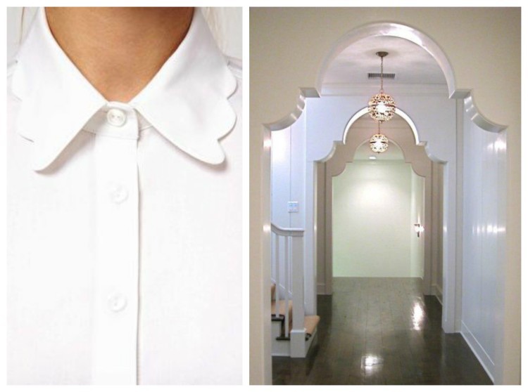 Simply White Fashion & Decor design duet for Hadley Court by Lynda Quintero-Davids - tailored scallop