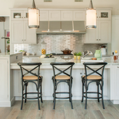Kitchen Inspiration! Metallic Tile Backplashes!