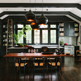 Inspiration! Black Kitchens
