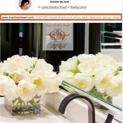 Leslie Hendrix Wood Interiors on Martha Stewart