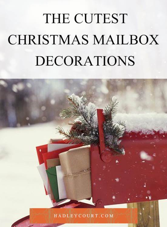cute christmas mailbox decorations