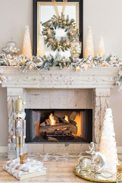Holiday Mantel Decor We Adore