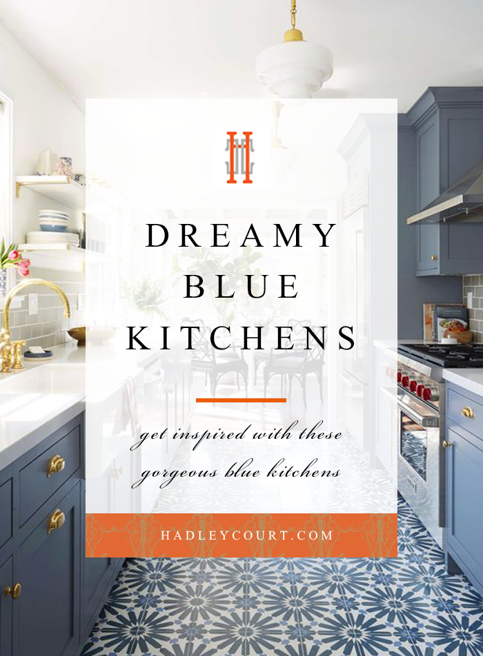 6 dreamy blue kitchens for this spring - Daily Dream Decor