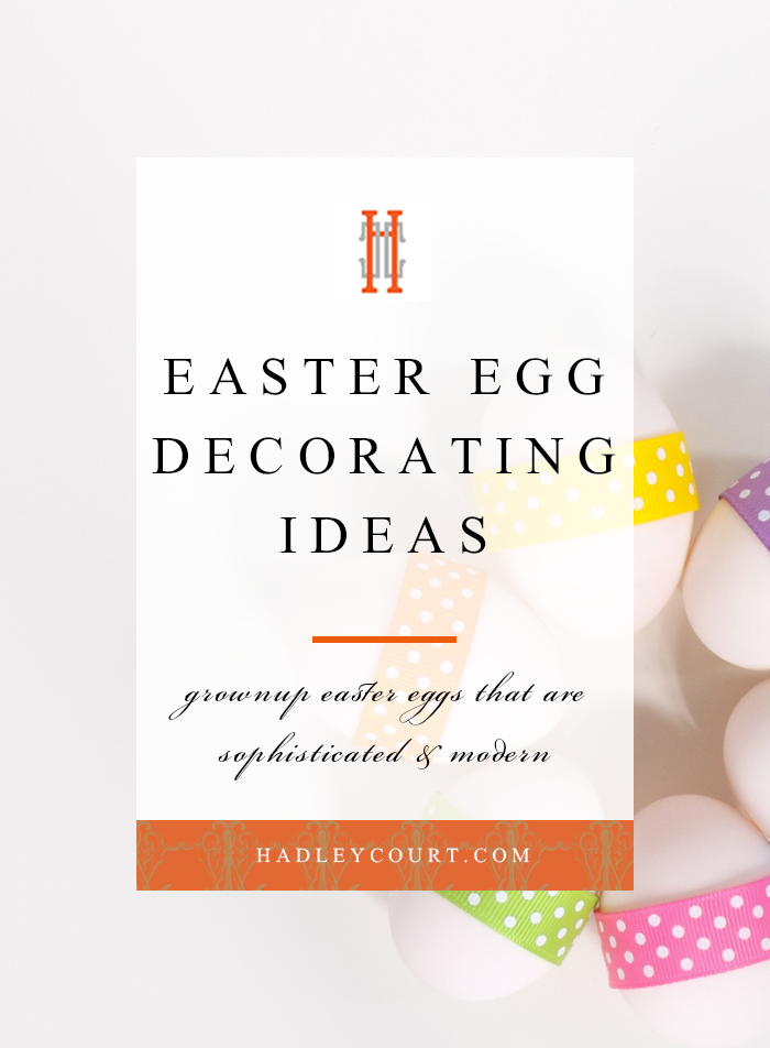 easter egg decorating ideas