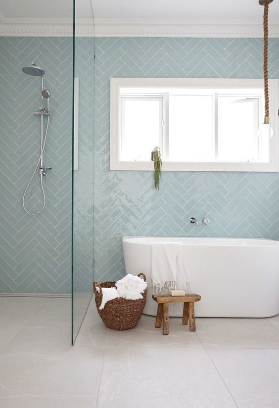 5 ways to use colored subway tiles