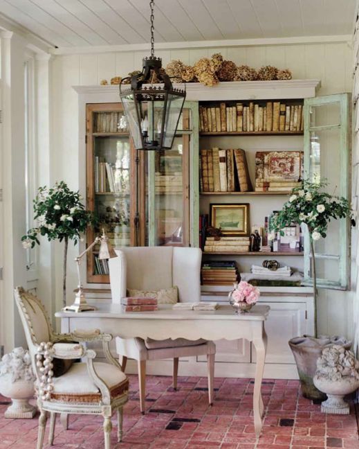 70 Elegant And Exquisite Feminine Home Offices - DigsDigs