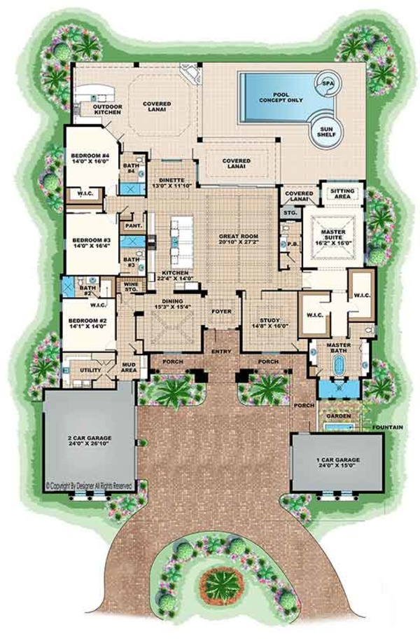 California House Floor Plans