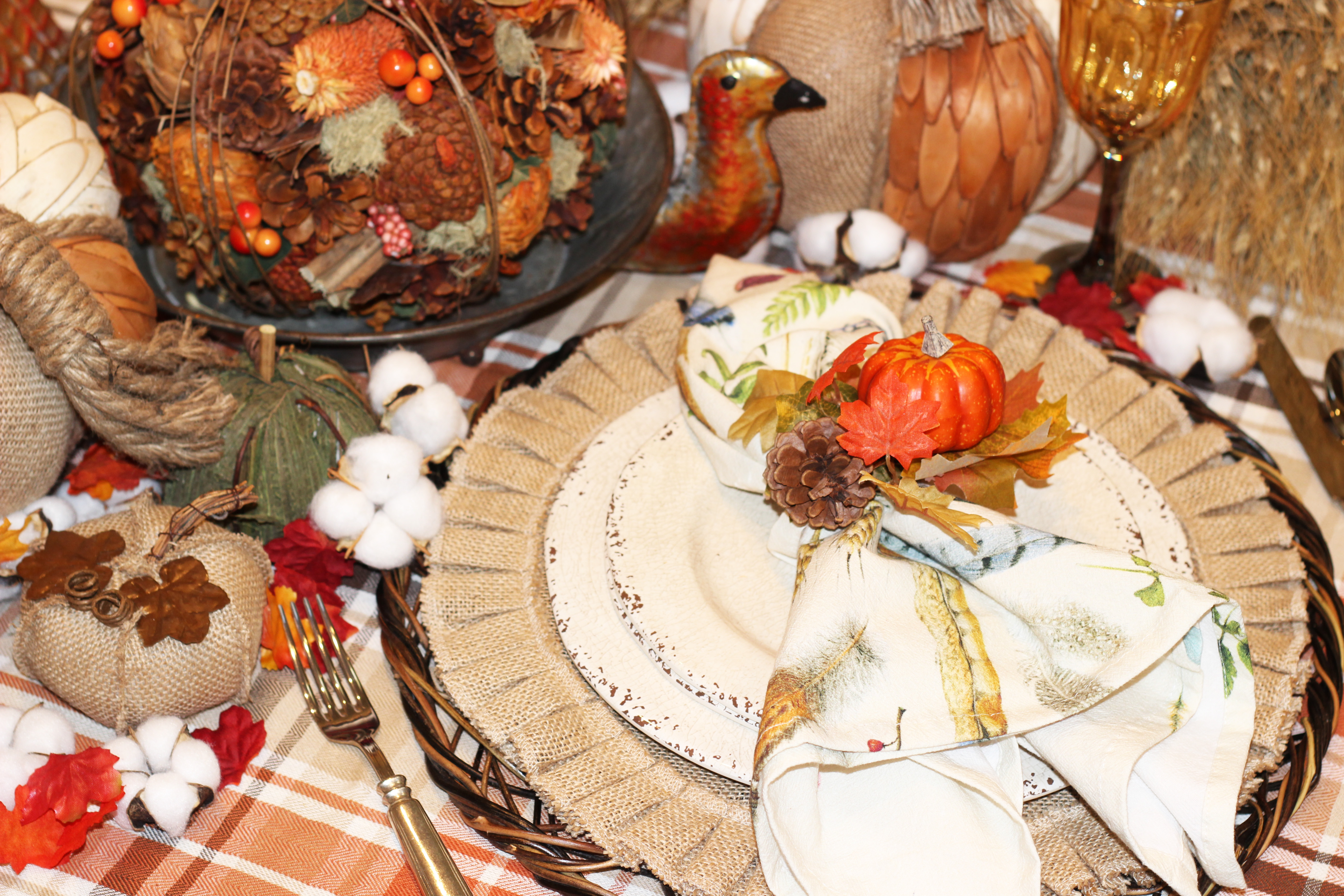 Informal Thanksgiving Dinner:  Tabletops & Recipes