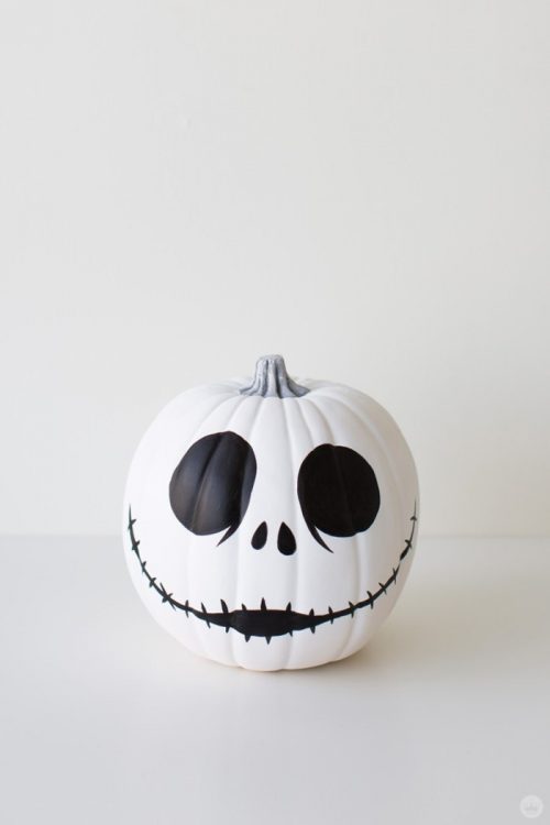 skeleton pumpkin