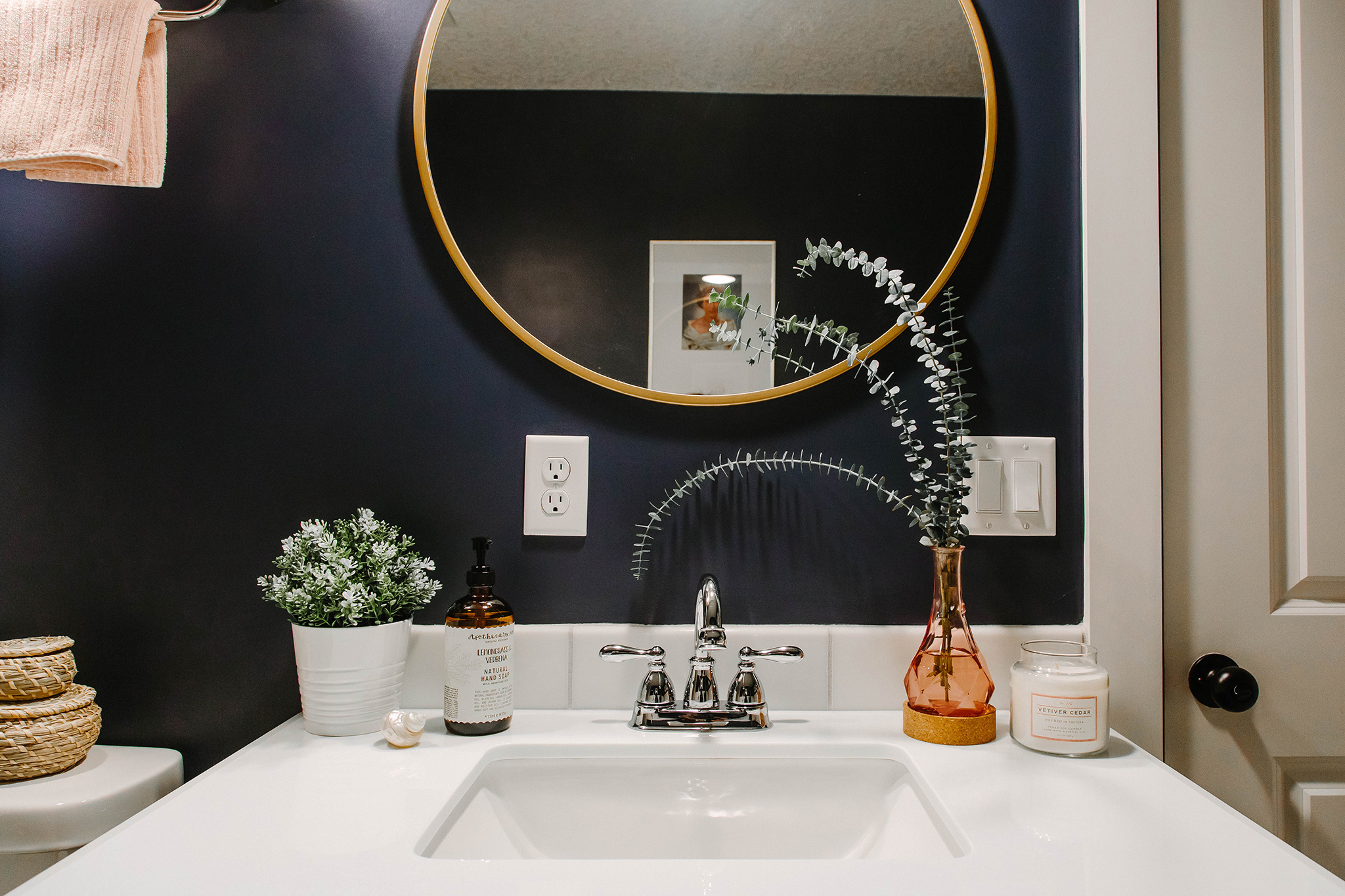 Hale Navy Blue Bathroom Vanity