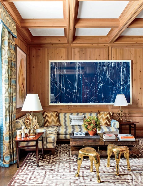 Transform Wood Paneling in Your Living Room into a Beautiful Space ...