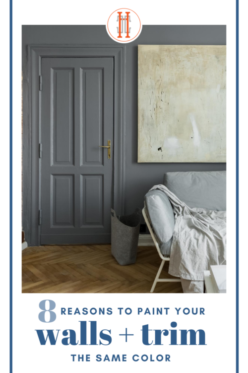 8 Reasons To Paint Your Wall And Trim The Same Color Hadley Court Interior Design Blog - Can You Paint Your Walls And Trim The Same Color