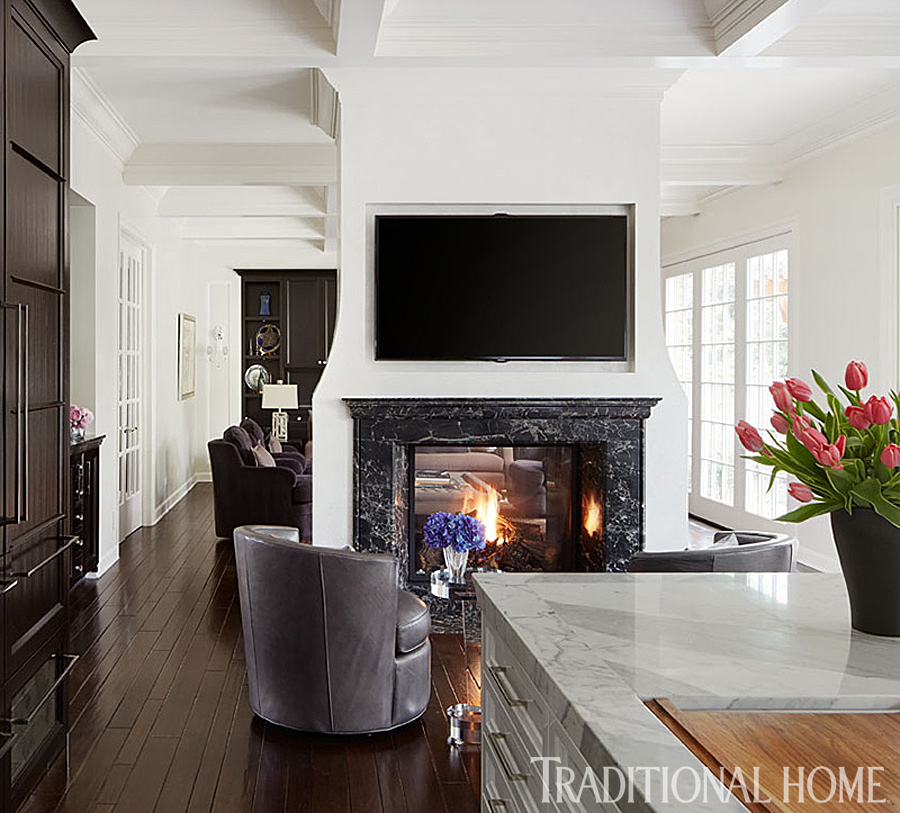 7 Reasons to Consider a Fireplace in Your Kitchen Makeover | Hadley